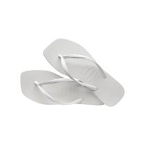 Sandália Havaianas Chinelo Slim Square Branco