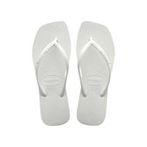Sandalia Havaianas Chinelo Slim Square Branco Sandalia Havaianas Chinelo Slim Square Branco