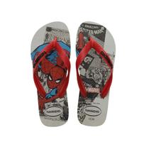 Sandália Havaianas Chinelo Top Marvel Classics Preto