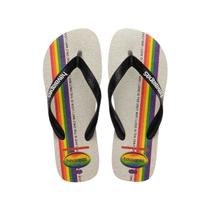 Sandália Havaianas Chinelo Top Pride Preto