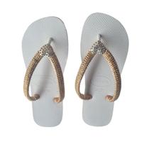 Sandália Havaianas Coração Central e Strass Sandália Havaianas Coração Central e Strass