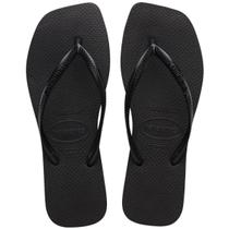 Sandália Havaianas Feminina Slim Square 33/34 Preto