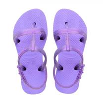 Sandália Havaianas Kids Joy Lilás Soft