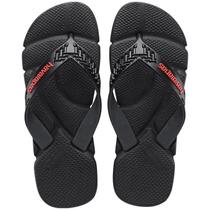 Sandalia Havaianas Power Fc 2.0 - unissex - preto e vermelho Sandalia Havaianas Power Fc 2.0 - unissex - preto e vermelho