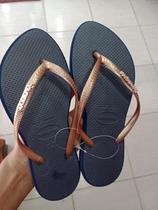 Sandália havaianas slim point fc 2026 Sandália havaianas slim point fc 2026