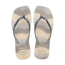 Sandalia havaianas slim square glitter party 24.25