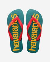 Sandália Havaianas Top Logomania 2 FC - Vermelho Rubi