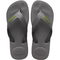 Sandalia Havaianas Top Max Comf Cinza Aco 41/42