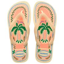 Sandália Havaianas Top Summer Vibes Creme Tamanho 35/36 1 Par