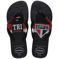 Sandalia havaianas top times são paulo 25.26 preto 37.38 Sandalia havaianas top times são paulo 25.26 preto 37.38