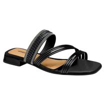 Sandália Holo Feminina Rives Da Mississipi Salto Baixo - MB201 Sandália Holo Feminina Rives Da Mississipi Salto Baixo - MB201