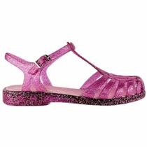 Sandália Infantil Aranha Moda Charmosinha Glitter Conforto