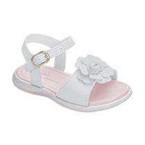 Sandália Infantil Baby Equilíbrio Branco Kidy 001-2040-0004