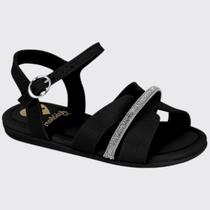 Sandália Infantil Baby Meninas Slide Strass Molekinha 2114.285.29854 - Sandália Infantil Baby Meninas Slide Strass Molekinha 2114.285.29854 -