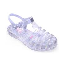 Sandália Infantil Barbie Duo Azul Perolado Rosa Grendene Kids 22459-BD995 Sandália Infantil Barbie Duo Azul Perolado Rosa Grendene Kids 22459-BD995