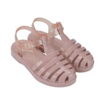 Sandália Infantil Barbie Duo Rosa Bege Grendene Kids 22459-BR038 Sandália Infantil Barbie Duo Rosa Bege Grendene Kids 22459-BR038