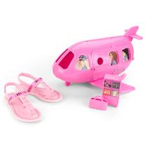 Sandália Infantil Barbie Flight Rosa 22936