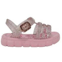 Sandália Infantil Barbie Grendene 23158 com Estampa Floral Sandália Infantil Barbie Grendene 23158 com Estampa Floral