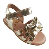 Sandália Infantil Bebê Menina Dourada Festa 16 Ao 22 - Bella Artes Sandália Infantil Bebê Menina Dourada Festa 16 Ao 22 - Bella Artes