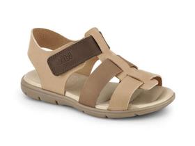 Sandália Infantil BIBI Sandals Mini de Couro Masculino