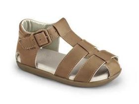 Sandália Infantil BIBI Soft II Couro Casual Escolar Masculino