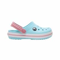 Sandália Infantil Crocs Crocband Clog 207005-4S3 AZUL CLARO/ROSA CLARO
