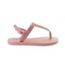 Sandália Infantil de Menina Rasteira Fivela Terra e Água