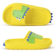 Sandália Infantil Dino Slide Nuvem Brasil Menino/Menina Sandália Infantil Dino Slide Nuvem Brasil Menino/Menina