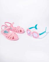 Sandália Infantil Disney Fun Glasse Menina Com Brinde 22486 23 ao 34 Ref 22486