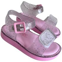 Sandália Infantil Feminina Anatômica Com Fivela Palmilha Macia Mar&Cor 3550041