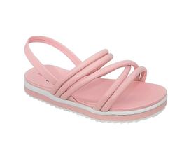 Sandália Infantil Feminina Bebê Colorida Calce Fácil Molekinha 2724101 Sandália Infantil Feminina Bebê Colorida Calce Fácil Molekinha 2724101