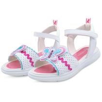 Sandália Infantil Feminina Borboleta Menina Colorida Gatatuya