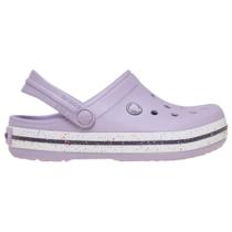 Sandália infantil feminina clog.crocs crocband speckled 211646