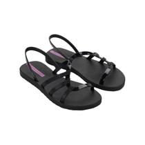 Sandália Infantil Feminina Diversa Ipanema Preto/Lilas