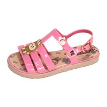 Sandália Infantil Feminina Flat Baixa LABUBU ref 70002