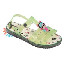 Sandália Infantil Feminina Flat Led Luzinha Blogueira Moda