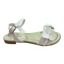 Sandália Infantil Feminina Iris Borboleta Branca 725.042