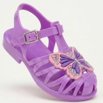 Sandália Infantil Feminina Jelly Borboleta Sandália Infantil Feminina Jelly Borboleta