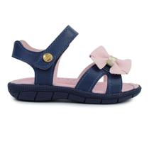 Sandália Infantil Feminina Klin Azul e Rosa - 1712230