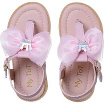 Sandalia Infantil Feminina Papete Menina Confortável Princesa