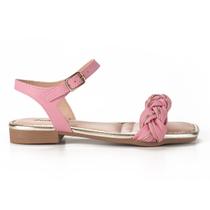 Sandália Infantil Feminina Pink Cats Rasteira Rosa - V2972 Sandália Infantil Feminina Pink Cats Rasteira Rosa - V2972