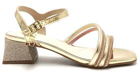 Sandália Infantil Feminina Salto Baixo Molekinha 2347.127 Sandália Infantil Feminina Salto Baixo Molekinha 2347.127