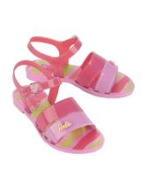 Sandalia Infantil Feminina Tiras Barbie Rainbow - Grendene