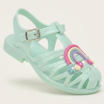 Sandália Infantil Feminino Jelly Arco Iris