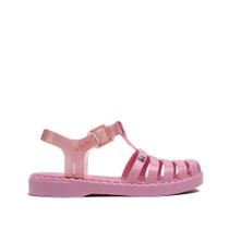 Sandália Infantil Grendene Barbie Duo Rosa Claro