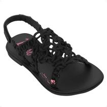 Sandália Infantil Grendene Barbie Trendy Sandal Preto