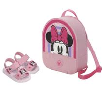 Sandalia Infantil Grendene Disney Papete Com Mochila 23078