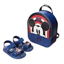 Sandalia Infantil Grendene Disney Papete Com Mochila 23078