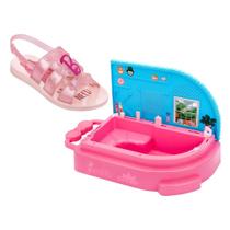 Sandália Infantil Grendene Kids Barbie 22485 Spa Feminina Sandália Infantil Grendene Kids Barbie 22485 Spa Feminina