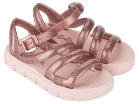 Sandália Infantil Grendene Kids Barbie Model Glam